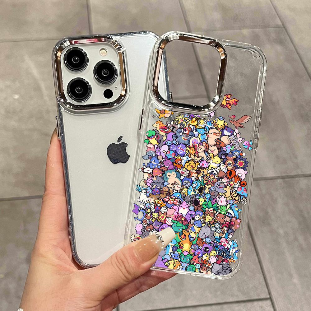 Phone Cases Best - غطاء هاتف شفاف بتصميم كرتوني لطيف