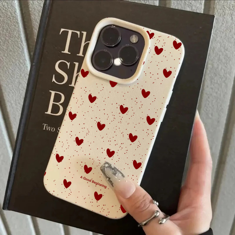 Phone Cases Unique - أغطية سيليكون عصرية بتصميم قلب الحب