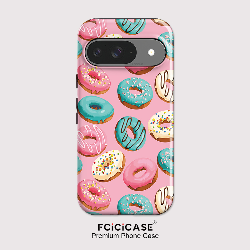 Google Pixel 9 - جراب هاتف Fcicicase 2 في 1