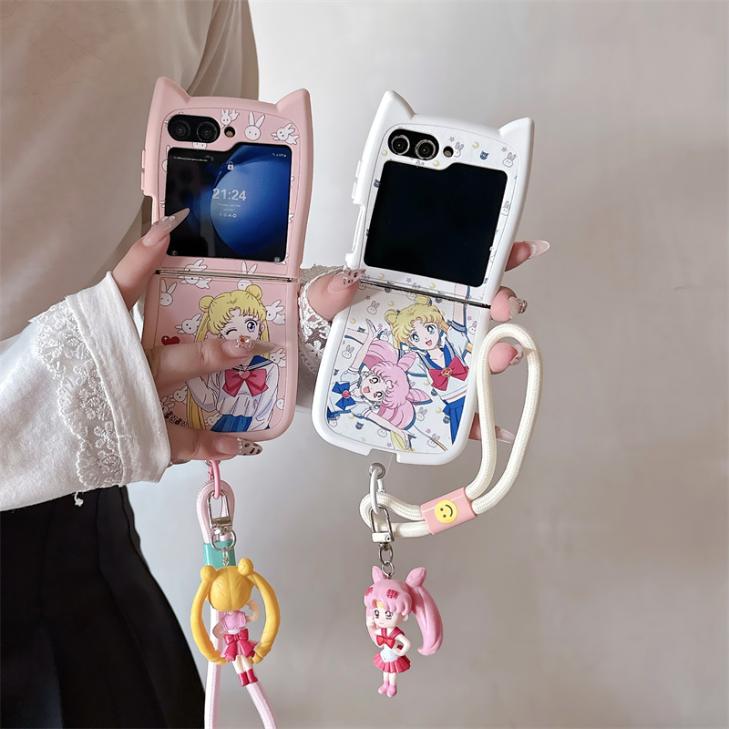 Phone Cases Hard - غطاء هاتف لطيف بتصميم كرتوني ياباني
