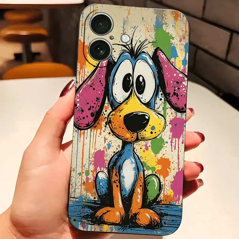Phone Cases Online - جرافيتي كولورد بابي غطاء هاتف من