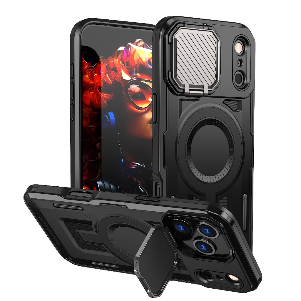 Camera Lens Protector - جراب هاتف مغناطيسي متين مع حماية