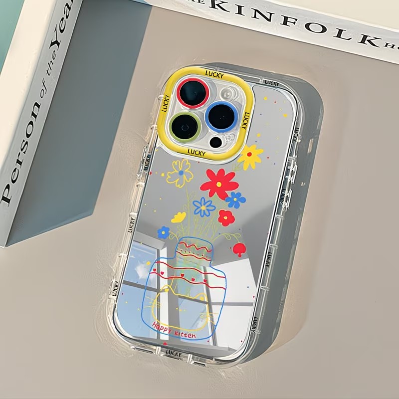 Phone Cases Online - غطاء هاتف ناعم بتصميم مرآة على