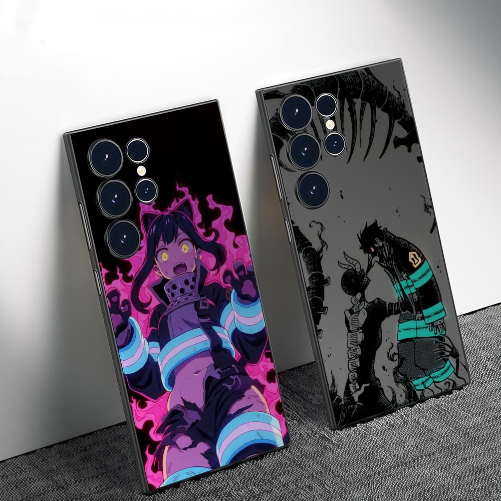 Phone Cases Galaxy S26 Ultra - حافظة هاتف أنيمي F-Fire Force لهواتف