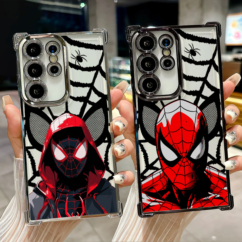 Phone Cases Samsung S25 Fe - غطاء هاتف سبايدرمان مايلز موراليس للأبطال