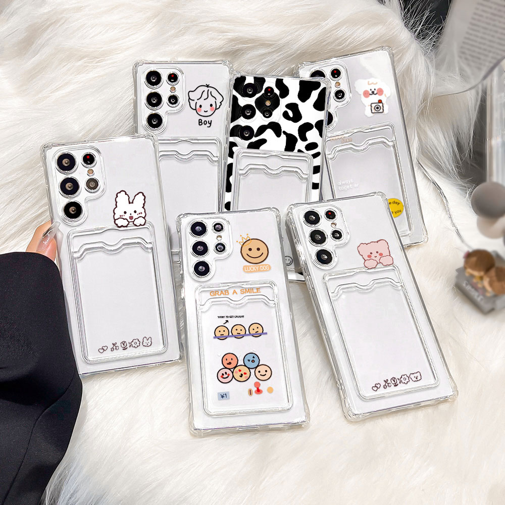 Phone Cases That Hold Cards - حامل البطاقة قضية الهاتف لسامسونج غالاكسي