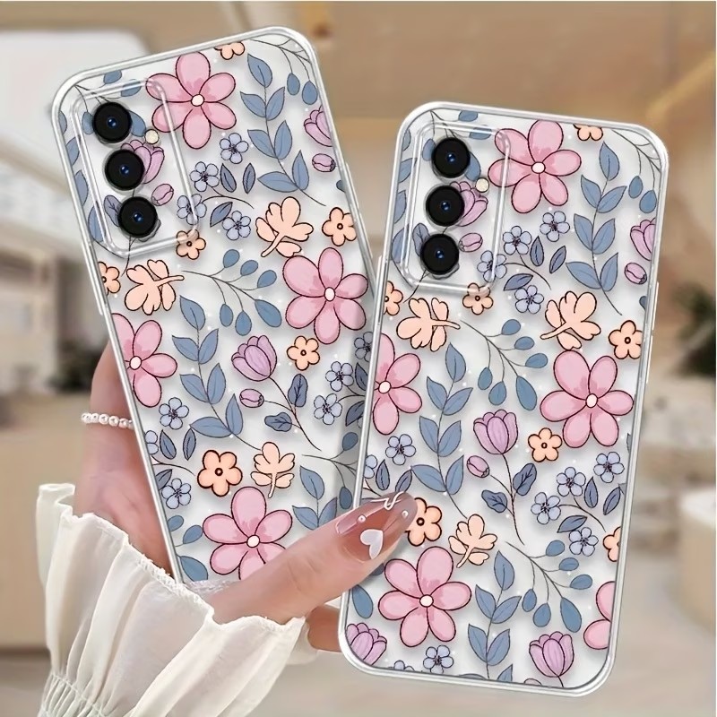 Phone Cases Samsung S25 Fe - غطاء هاتف شفاف مضاد للانزلاق لسامسونج