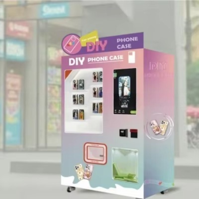 Phone Cases Vending Machine - تخصيص الأشعة فوق البنفسجية الطباعة DIY