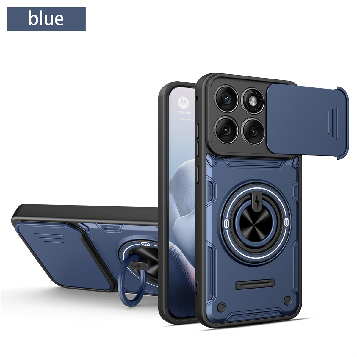 Camera Lens Protector - غطاء حماية هجين لهاتف موتورولا موتو