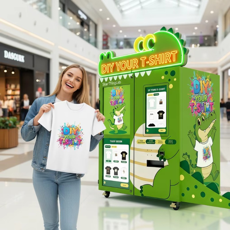Phone Cases Vending Machine - آلة بيع ذاتية الخدمة للطباعة الشخصية
