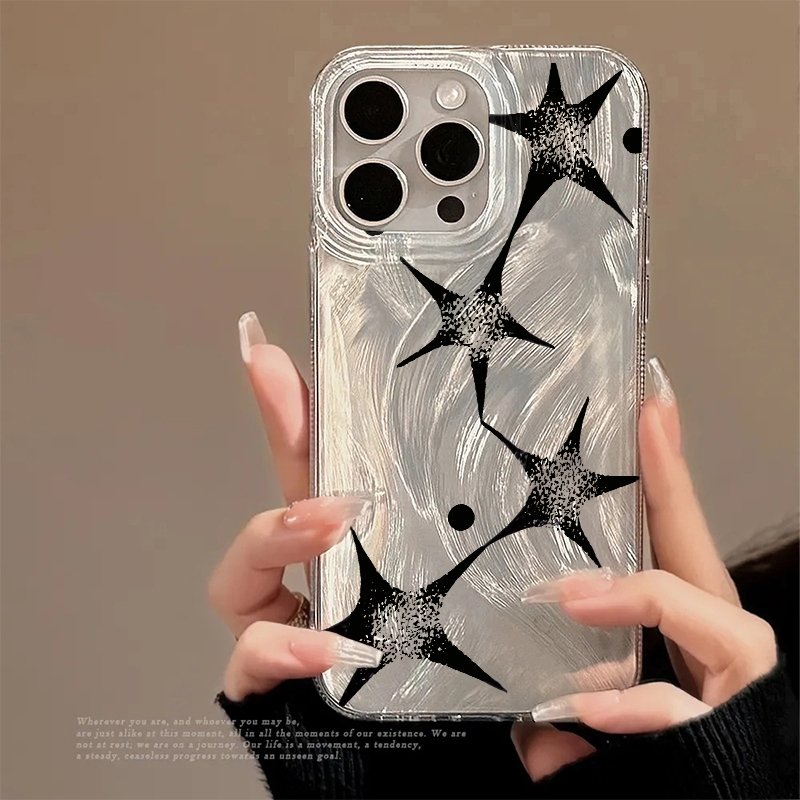 Phone Cases Online - غطاء هاتف بنمط النجمة اللامعة العصري