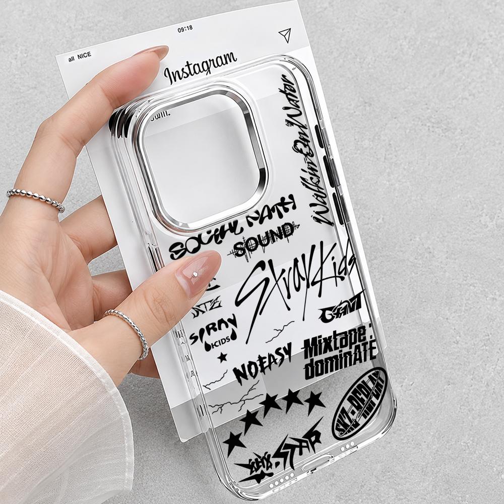 Phone Cases Online - جراب هاتف Kpop S-Stray K-Kids شفاف