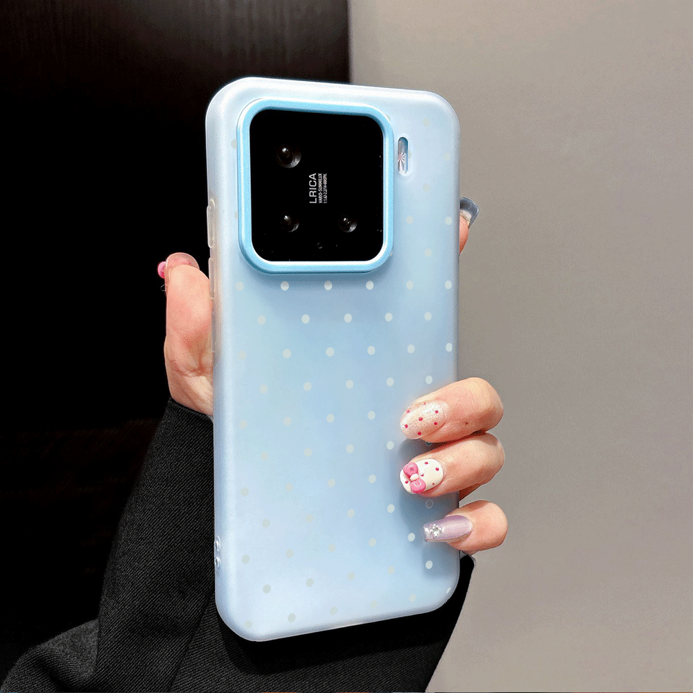 غطاء هاتف لطيف بنقاط زرقاء فات - مراجعة Xiaomi Redmi Note 13 وسعره