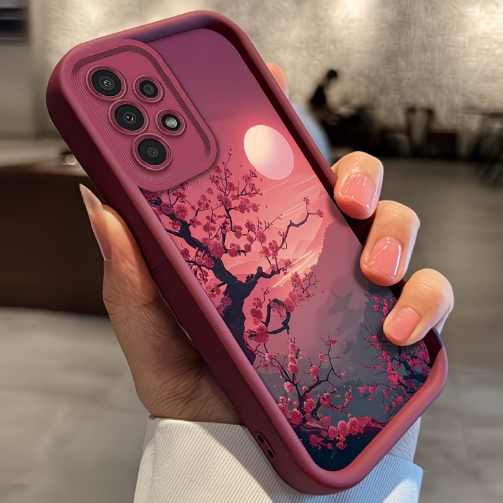 غطاء هاتف أحمر مضاد للسقوط بتص - مراجعة Phone Cases Samsung S25 Fe وسعره
