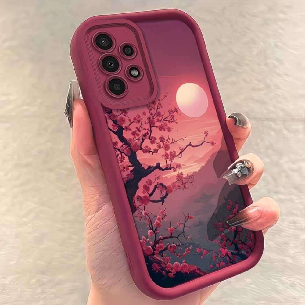 غطاء هاتف أحمر مضاد للسقوط بتص - مراجعة Phone Cases Samsung S25 Fe وسعره