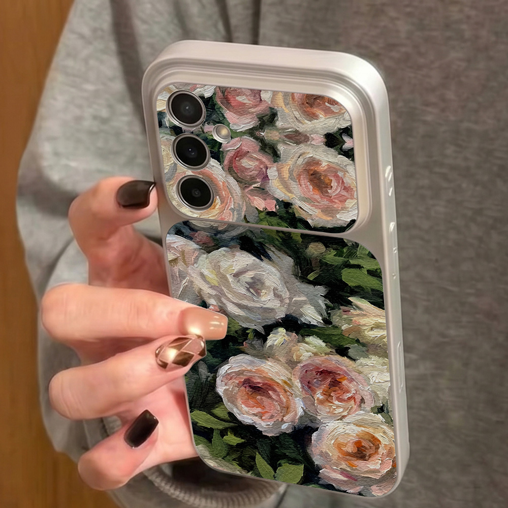 غطاء هاتف بتصميم زهور لآيفون 1 - مراجعة Phone Cases That Cover The Camera وسعره