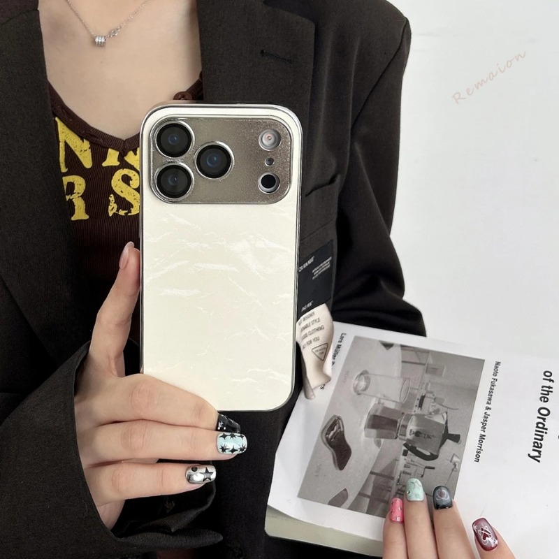 غطاء هاتف فاخر مطلي بالجلد لآي - مراجعة Camera Lens Protector وسعره