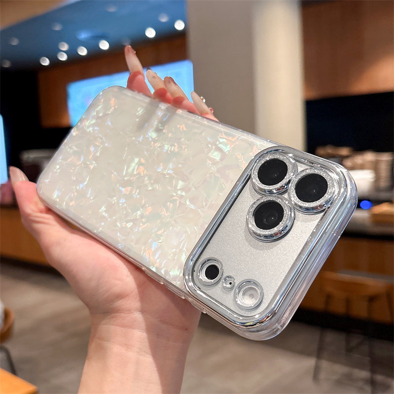 غطاء هاتف بنمط صدفي مع واقي عد - مراجعة Camera Lens Protector وسعره
