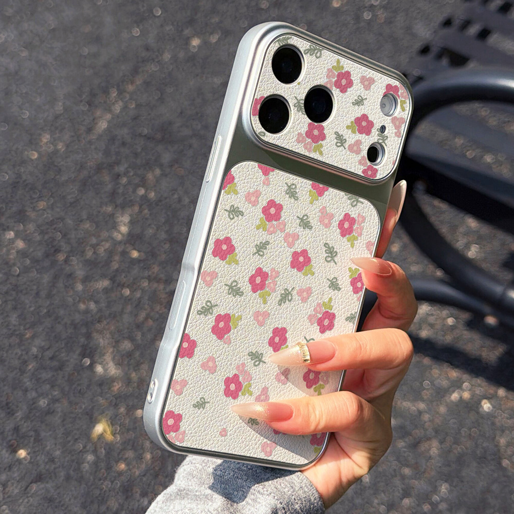 جراب هاتف فاخر بتصميم زهور INS - مراجعة Phone Cases That Cover The Camera وسعره