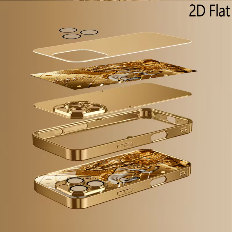 تصميم زجاج مقوى بنقشة حصانين ل - مراجعة Phone Cases That Cover The Camera وسعره