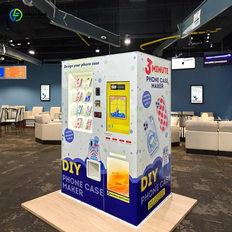 ماكينة صنع أغطية الهواتف الجدي - مراجعة Phone Cases Vending Machine وسعره