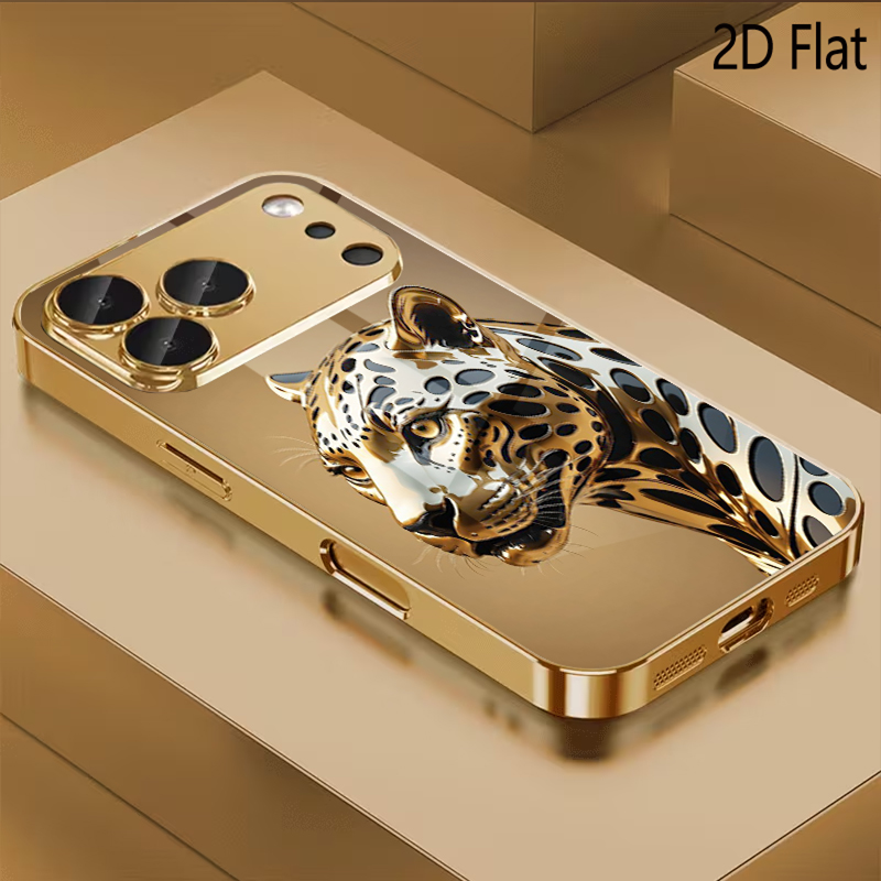 تصميم زجاج مقوى بنقشة الفهد له - مراجعة Phone Cases That Cover The Camera وسعره