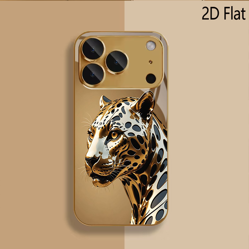 تصميم زجاج مقوى بنقشة الفهد له - مراجعة Phone Cases That Cover The Camera وسعره