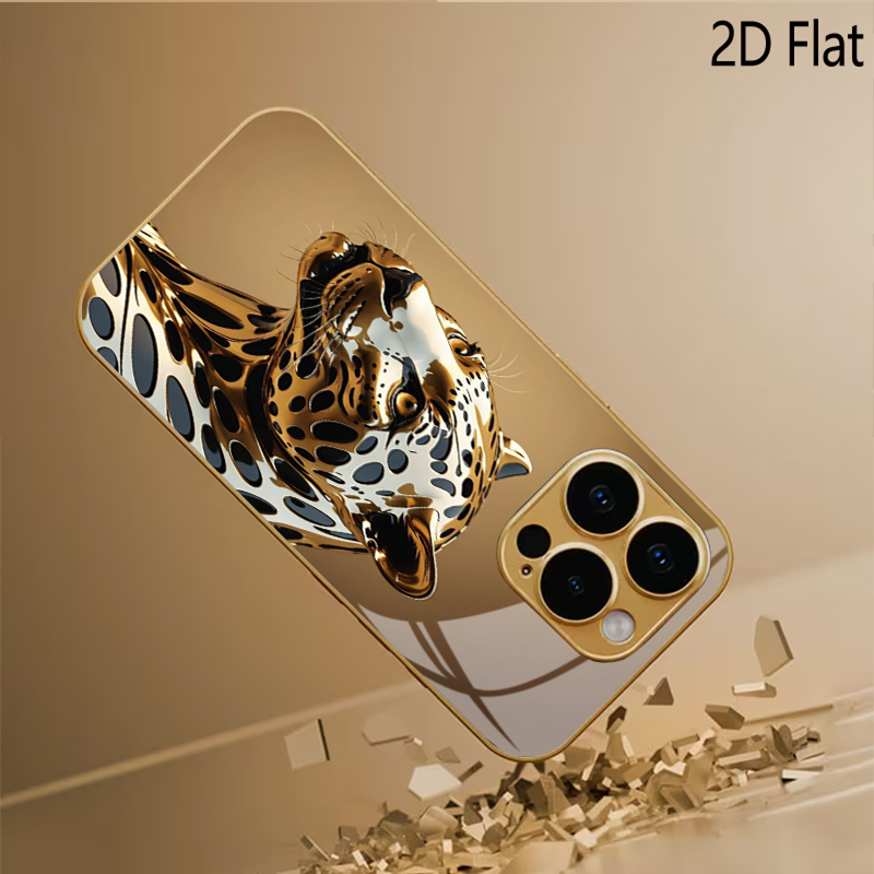 تصميم زجاج مقوى بنقشة الفهد له - مراجعة Phone Cases That Cover The Camera وسعره