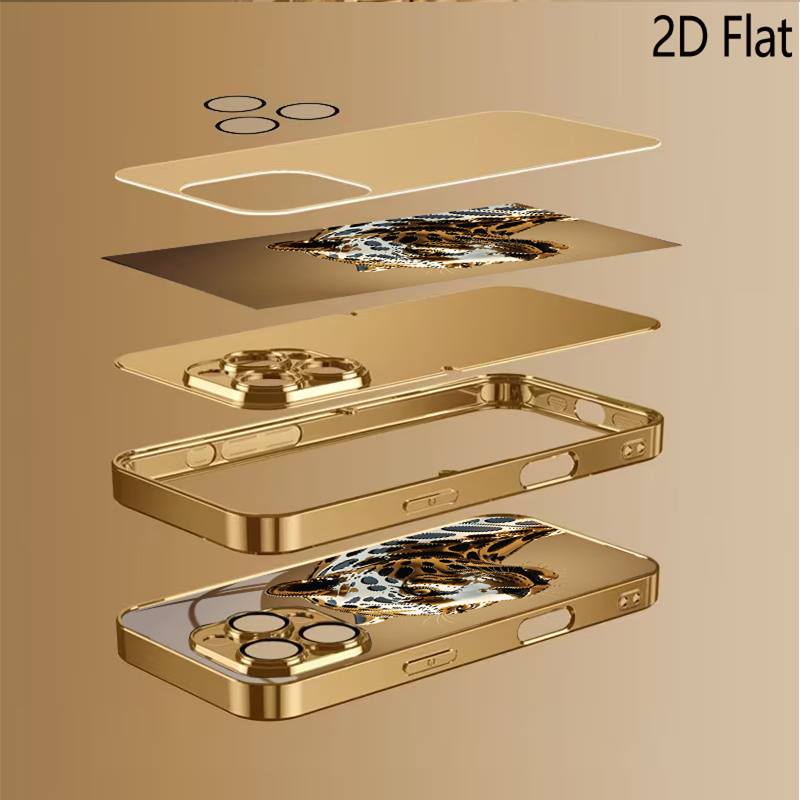 تصميم زجاج مقوى بنقشة الفهد له - مراجعة Phone Cases That Cover The Camera وسعره