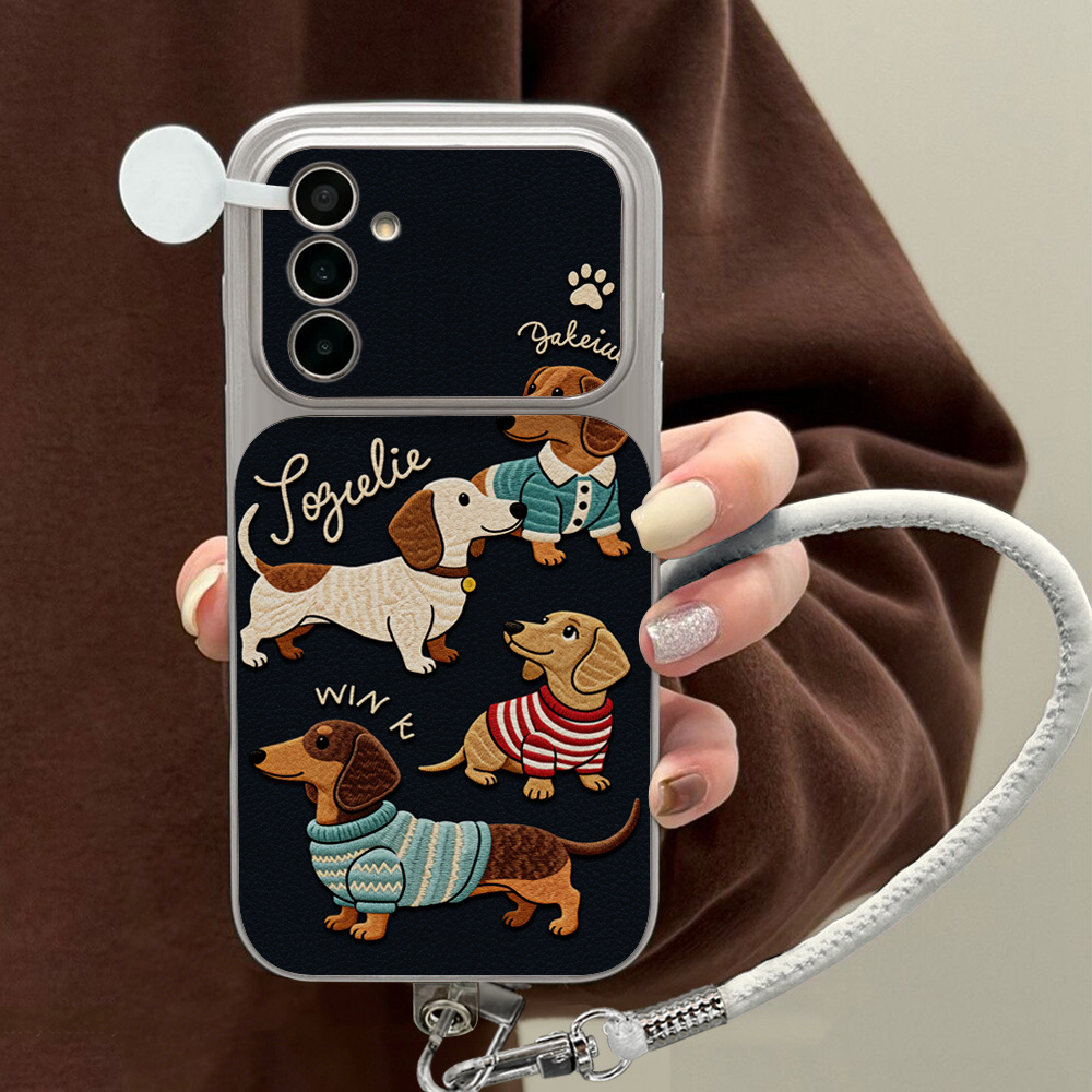 جراب هاتف بتصميم كلب داشهند كر - مراجعة Phone Cases That Cover The Camera وسعره