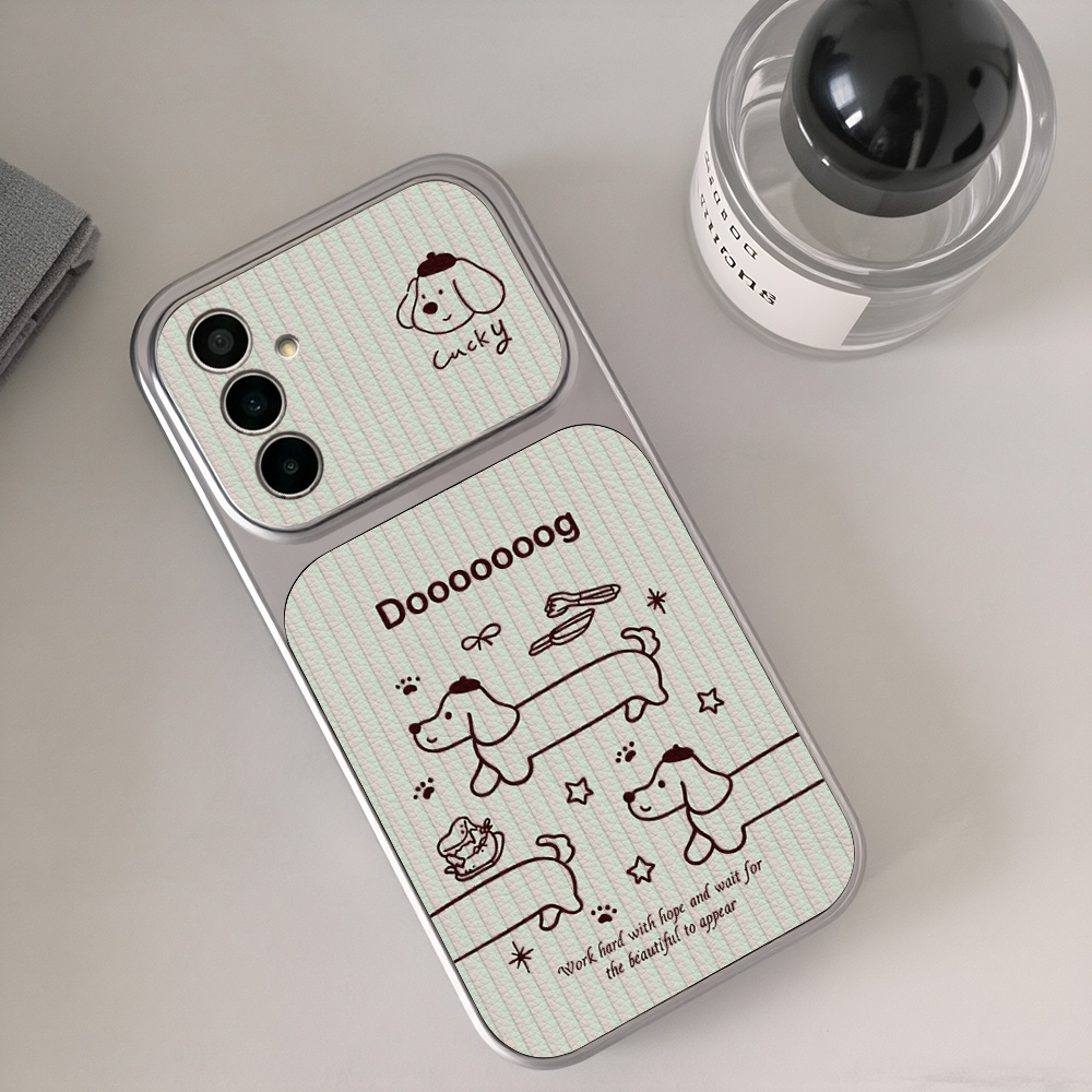 جراب هاتف بتصميم كلب داشهند كر - مراجعة Phone Cases That Cover The Camera وسعره