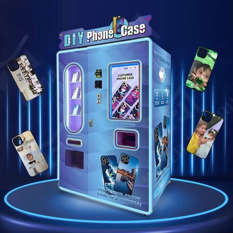 تخصيص تقنية الأشعة فوق البنفسج - مراجعة Phone Cases Vending Machine وسعره