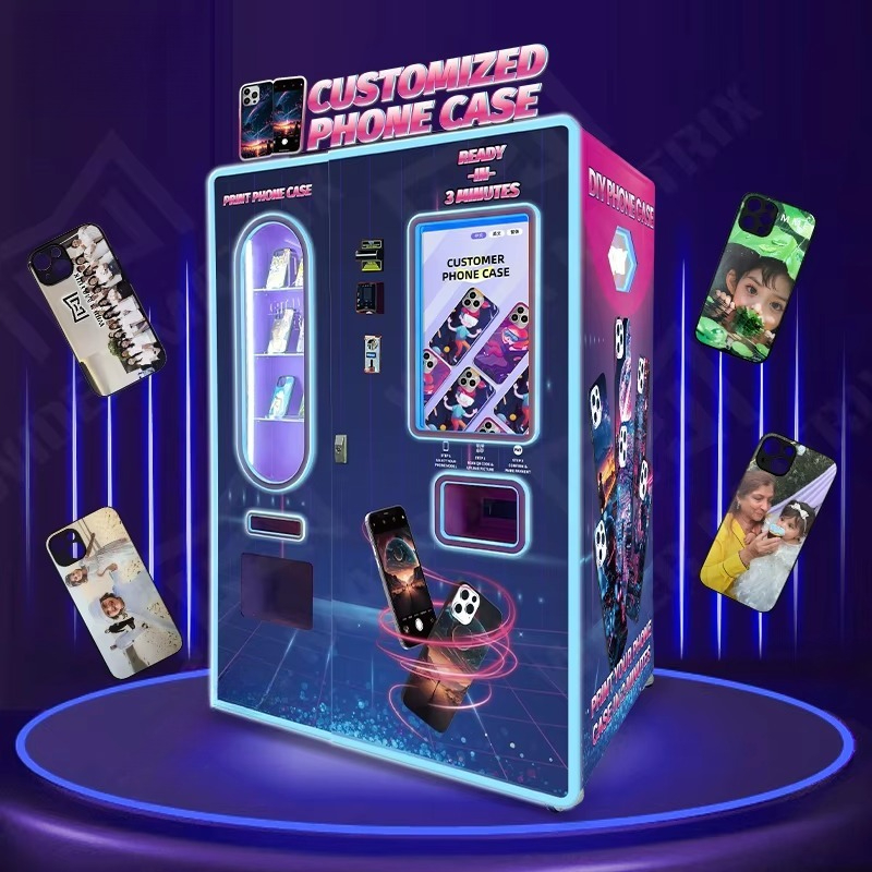 تخصيص تقنية الأشعة فوق البنفسج - مراجعة Phone Cases Vending Machine وسعره
