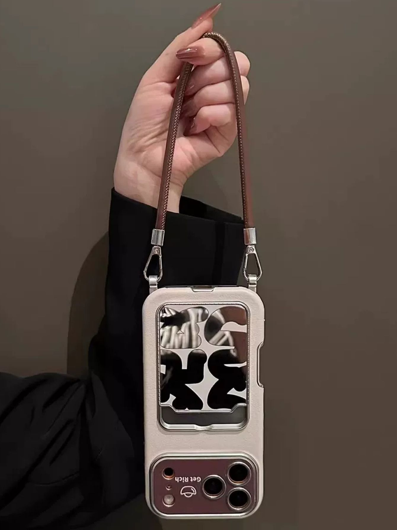 حافظة هاتف فاخرة من الجلد مع ح - مراجعة Phone Cases That Hold Cards وسعره