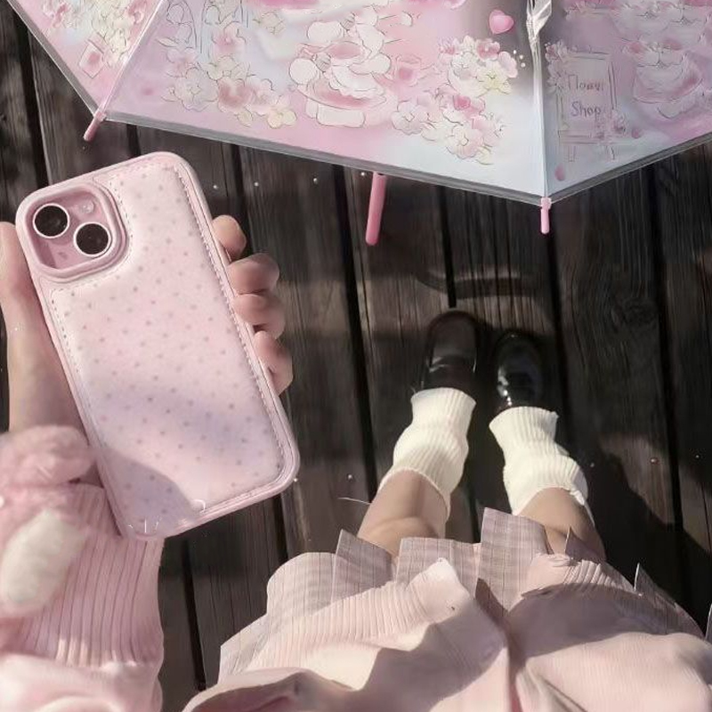جراب هاتف جلدي بتصميم نقاط الب - مراجعة Phone Cases Polka Dot وسعره