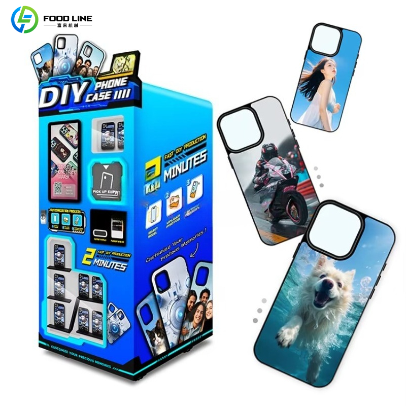 آلة أوتوماتيكية سريعة لصنع أغط - مراجعة Phone Cases Vending Machine وسعره