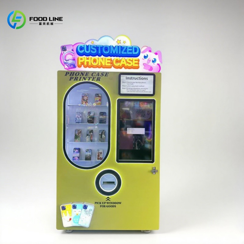 آلة أوتوماتيكية سريعة لصنع أغط - مراجعة Phone Cases Vending Machine وسعره