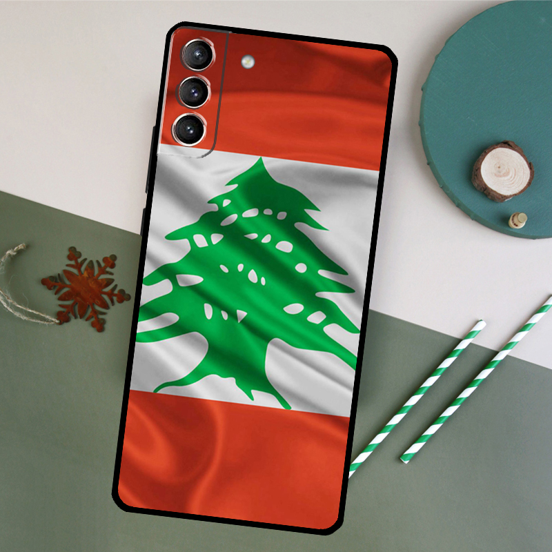 غطاء هاتف بعلم لبنان لسامسونج  - مراجعة Phone Cases Lebanon وسعره