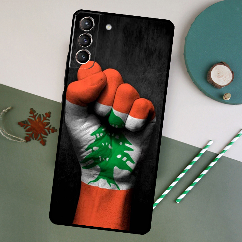 غطاء هاتف بعلم لبنان لسامسونج  - مراجعة Phone Cases Lebanon وسعره
