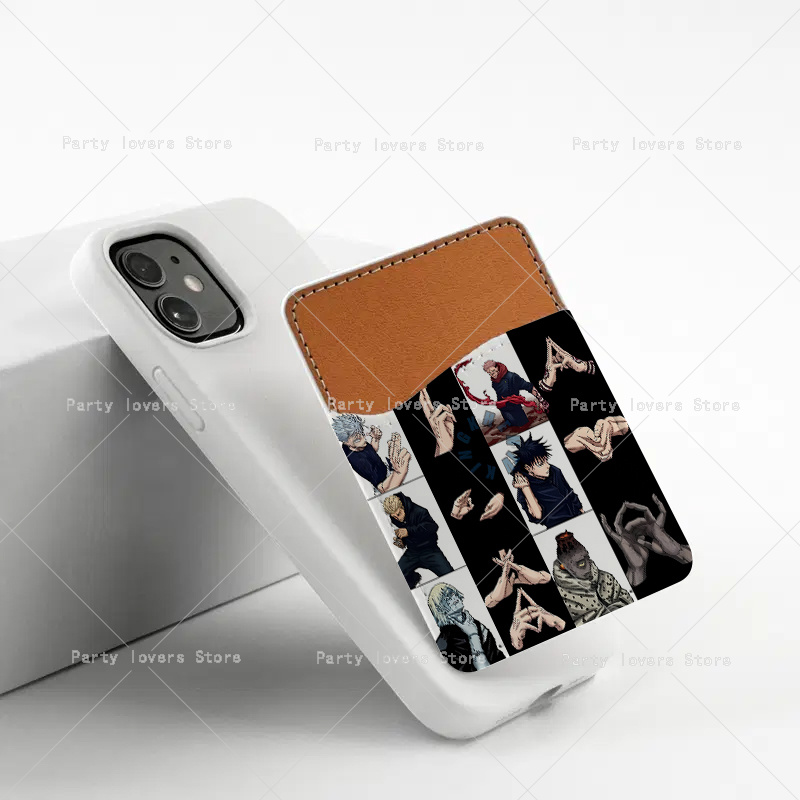 حافظة بطاقات الائتمان والهويات - مراجعة Phone Cases Jujutsu Kaisen وسعره