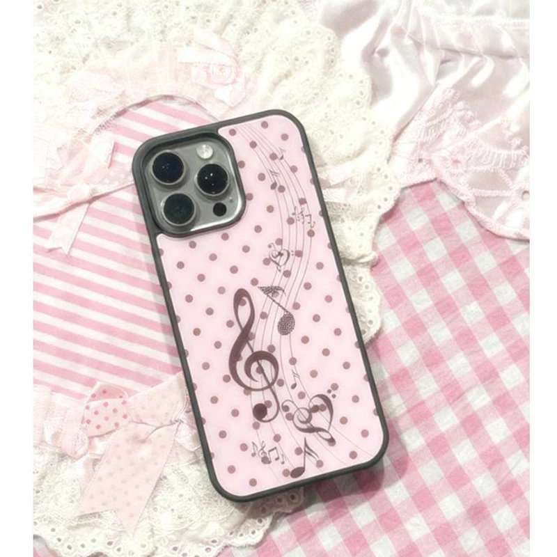 غطاء هاتف كوري بنمط النقاط الو - مراجعة Phone Cases Polka Dot وسعره
