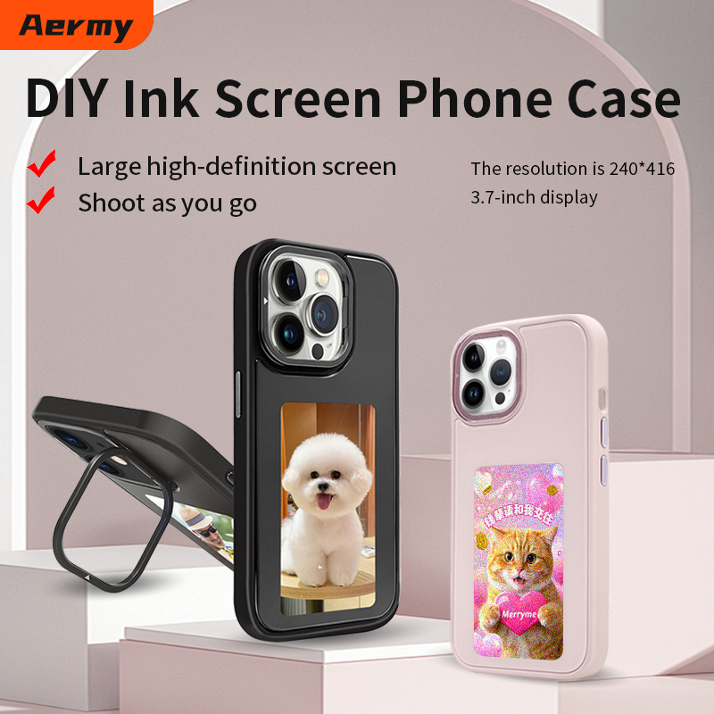 غطاء هاتف ذكي بتقنية NFC وشاشة - مراجعة Phone Cases Custom وسعره