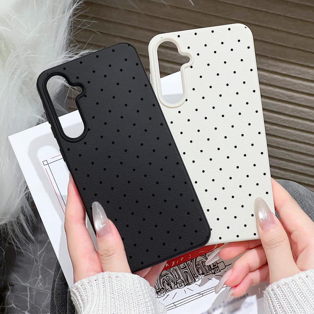 جراب هاتف سيليكون بنقاط البولك - مراجعة Phone Cases Samsung S25 Fe وسعره