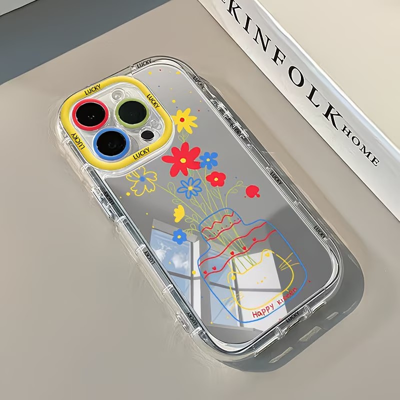 غطاء هاتف ناعم بتصميم مرآة على - مراجعة Phone Cases Online وسعره