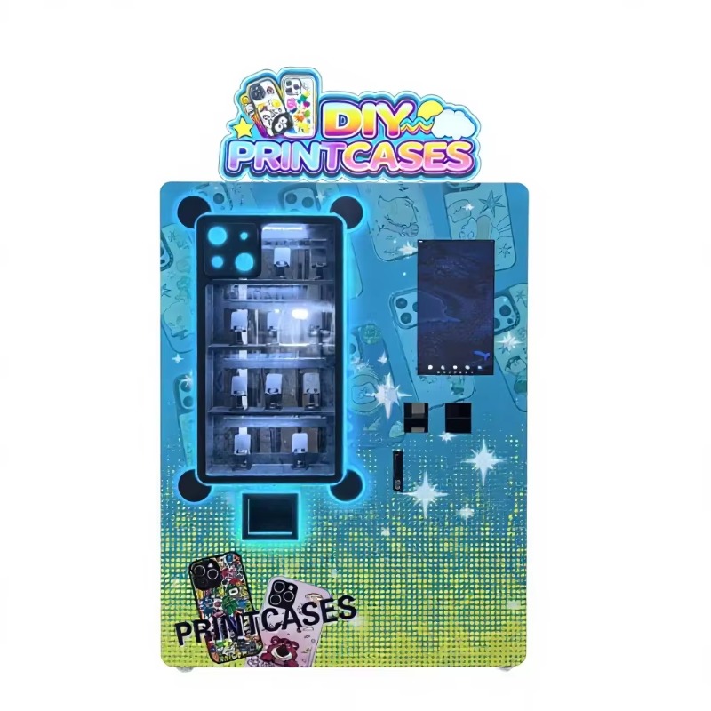ماكينة بيع ذاتي لطباعة أغطية ا - مراجعة Phone Cases Vending Machine وسعره