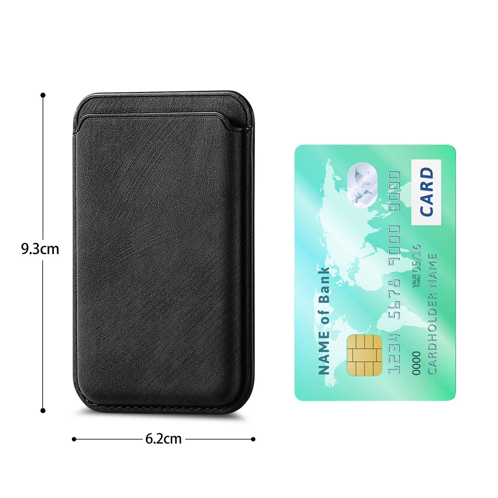 حقيبة بطاقات جلدية PU غير لامع - مراجعة Phone Cases That Hold Cards وسعره