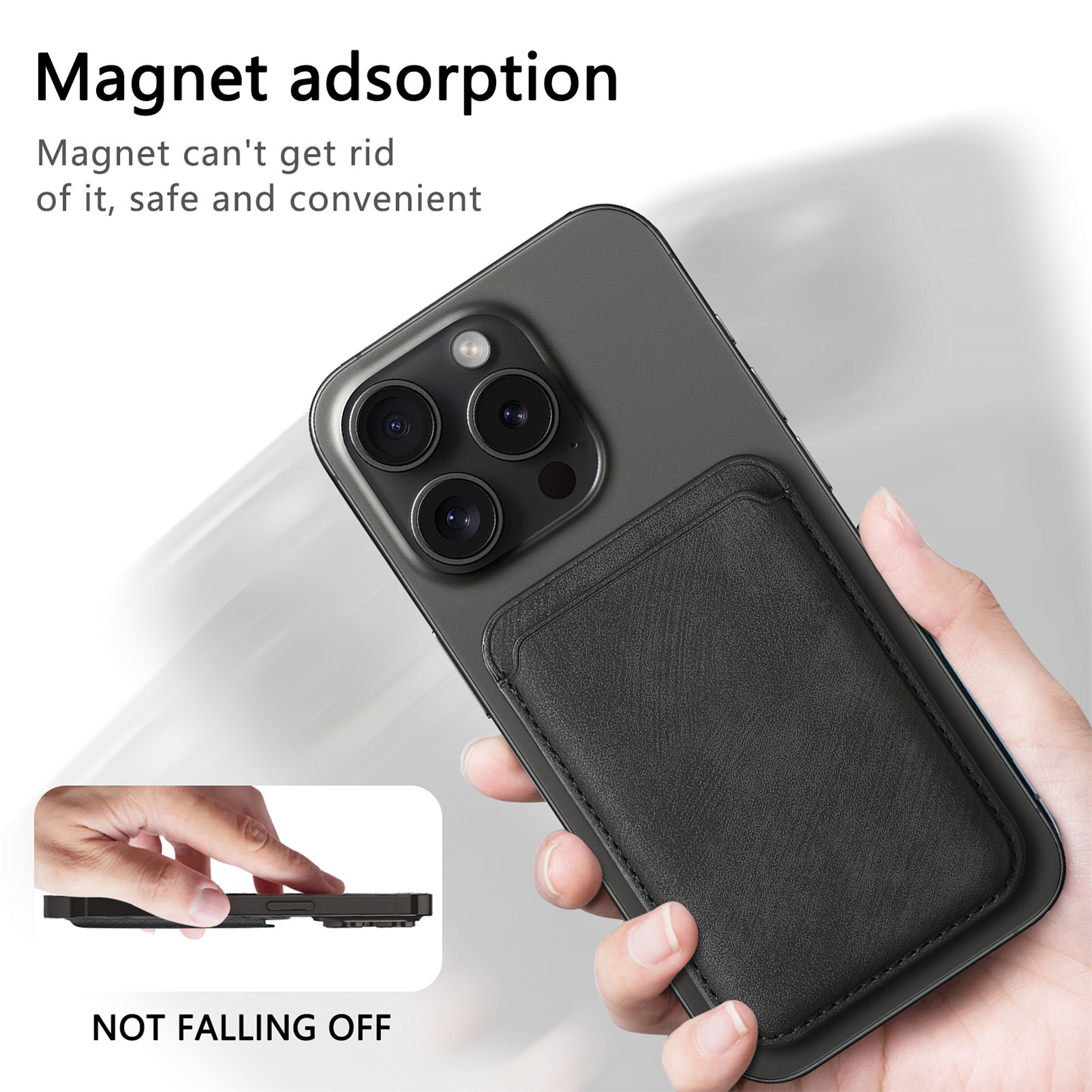 حقيبة بطاقات جلدية PU غير لامع - مراجعة Phone Cases That Hold Cards وسعره
