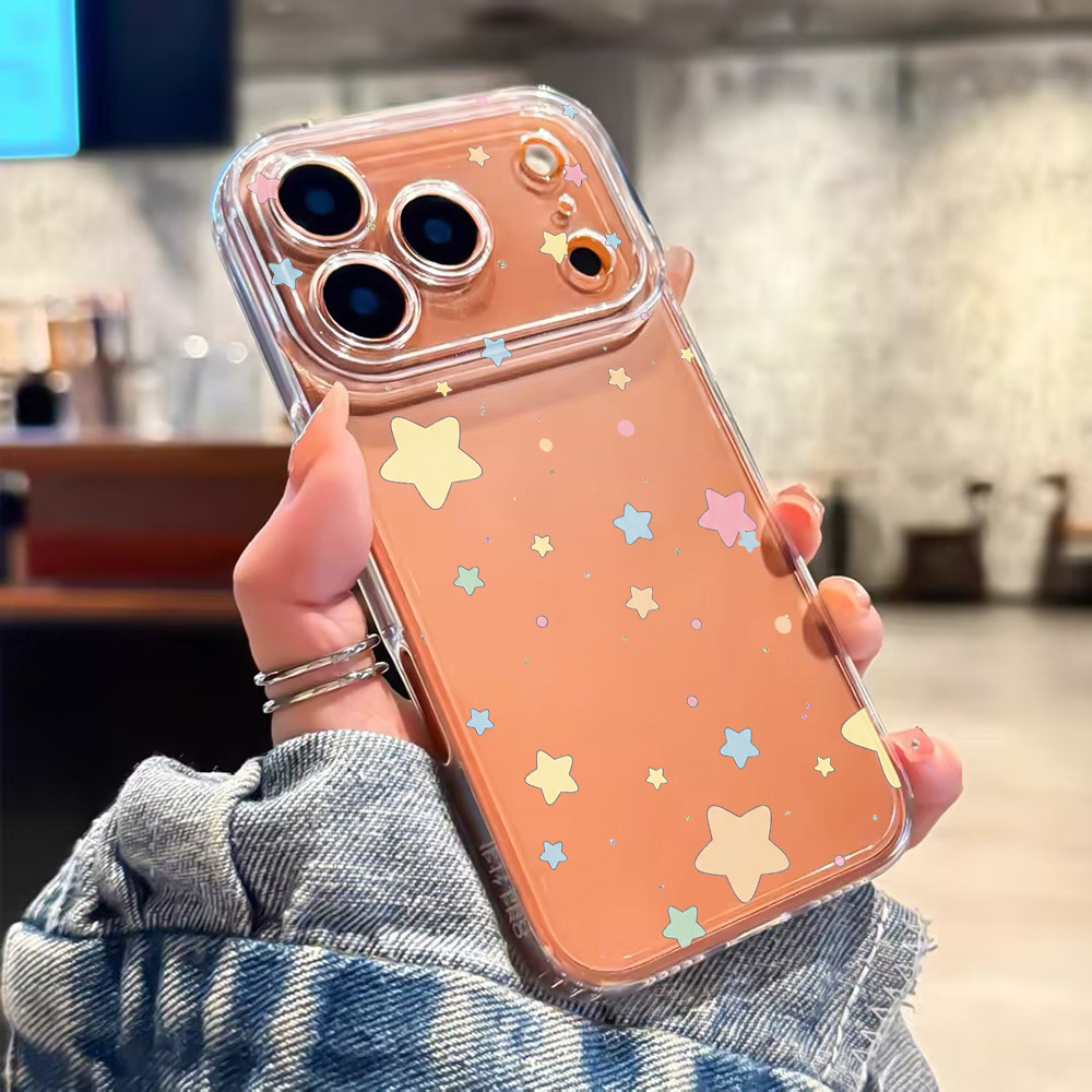 غطاء هاتف شفاف بتصميم النجوم ا - مراجعة Xiaomi Redmi Note 13 وسعره