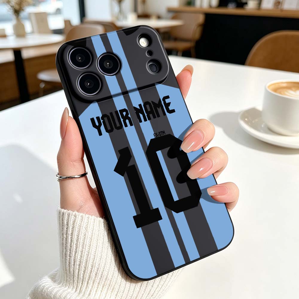 جراب هاتف أسود ناعم بتصميم قمي - مراجعة Phone Cases Jersey وسعره