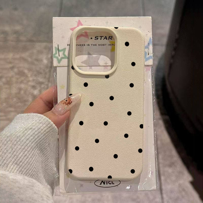 شخصية ins بسيطة لطيف منقطة جرا - مراجعة Phone Cases Polka Dot وسعره